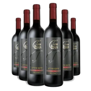 מארז בקבוקי יין מרלו יקב תום – יין אדום יבש בוטיקי מהרי שומרון"