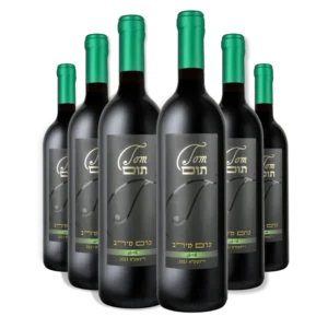 מארז בקבוקי יין שיראז יקב תום – יין אדום יבש בוטיקי מהרי בנימין
